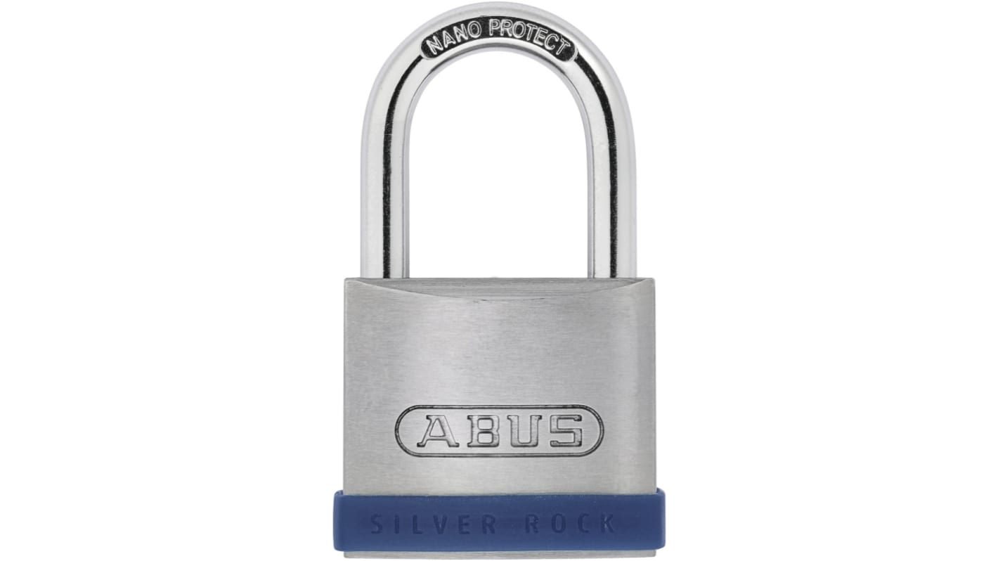 ABUS Key Weatherproof Steel Security Padlock, Keyed Alike, 7mm Shackle, 47mm Body