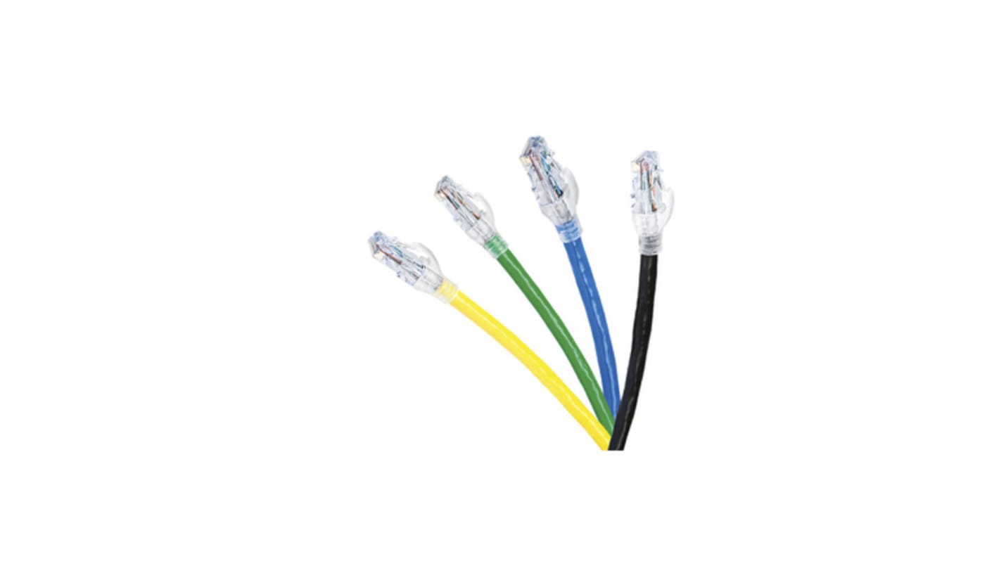 BeldenC624106002M, 2m Cat6, Blue RJ45 to Male RJ45 Male, U/UTP Unshielded, Terminated LSZH Sheath