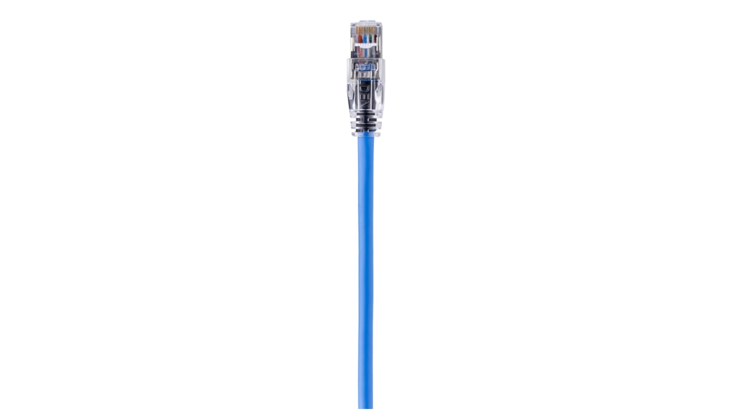 Kabel Ethernet Cat6 długość 1m Z zakończeniem Belden LSZH l. żył: 8