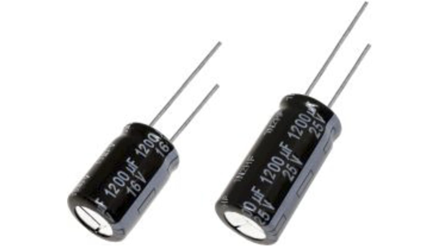 Panasonic 560μF Aluminium Electrolytic Capacitor 80V dc, Radial, Through Hole - EEUFS1K561L