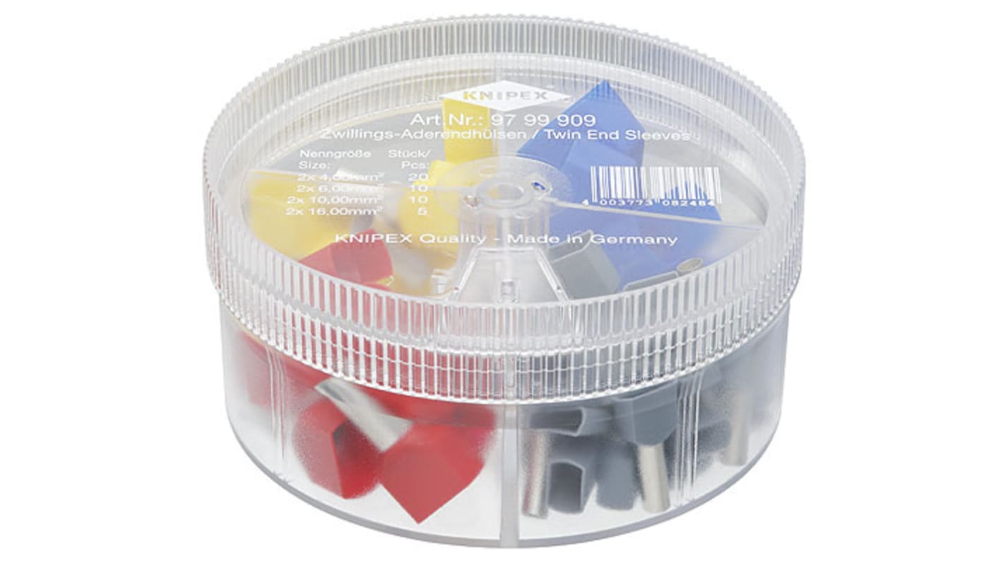 Knipex Crimp Assortment Kit Bootlace Ferrule Crimp terminal Kit