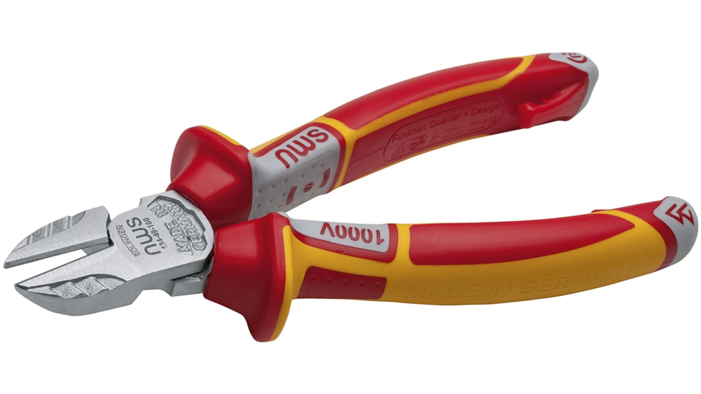 Boční štípací kleště, celková délka: 180 mm kapacita řezání 13mm, číslo modelu: N134 NWS