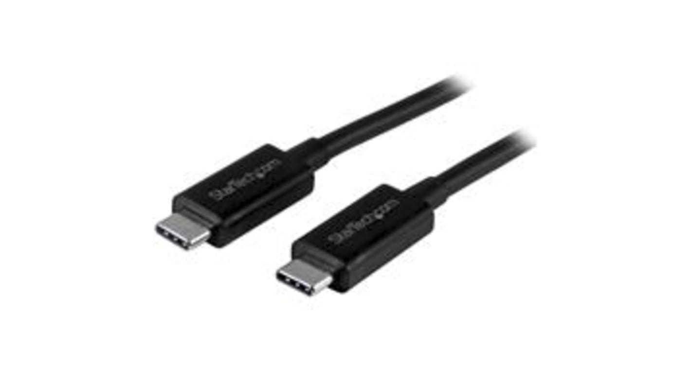Kabel USB Złącze A USB C Złącze B USB C dł. 1m Kabel USB-C USB 3.1 kolor: Czarny
