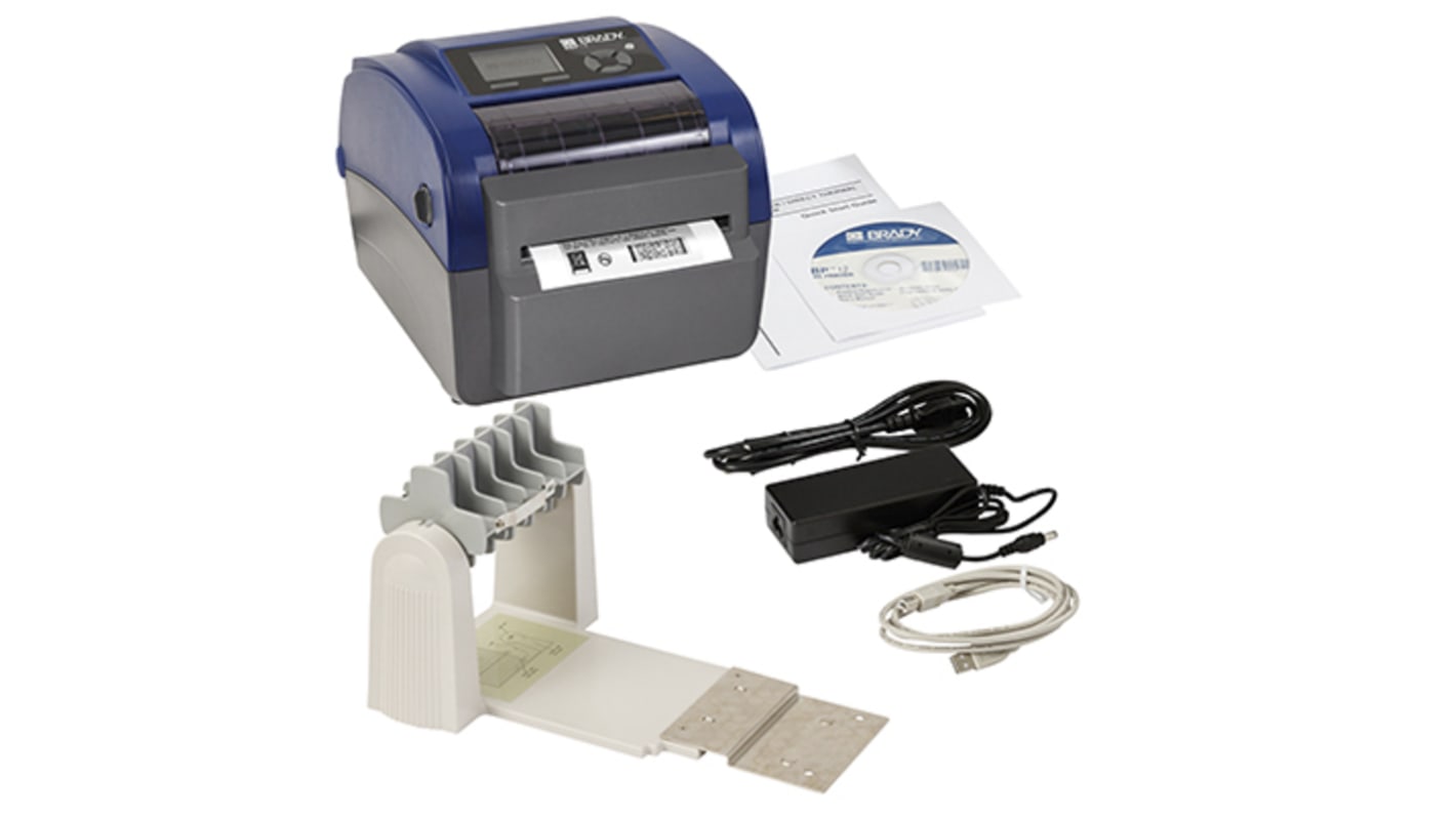 Brady BBP12 Label Printer, 112mm Max Label Width, Type E Plug