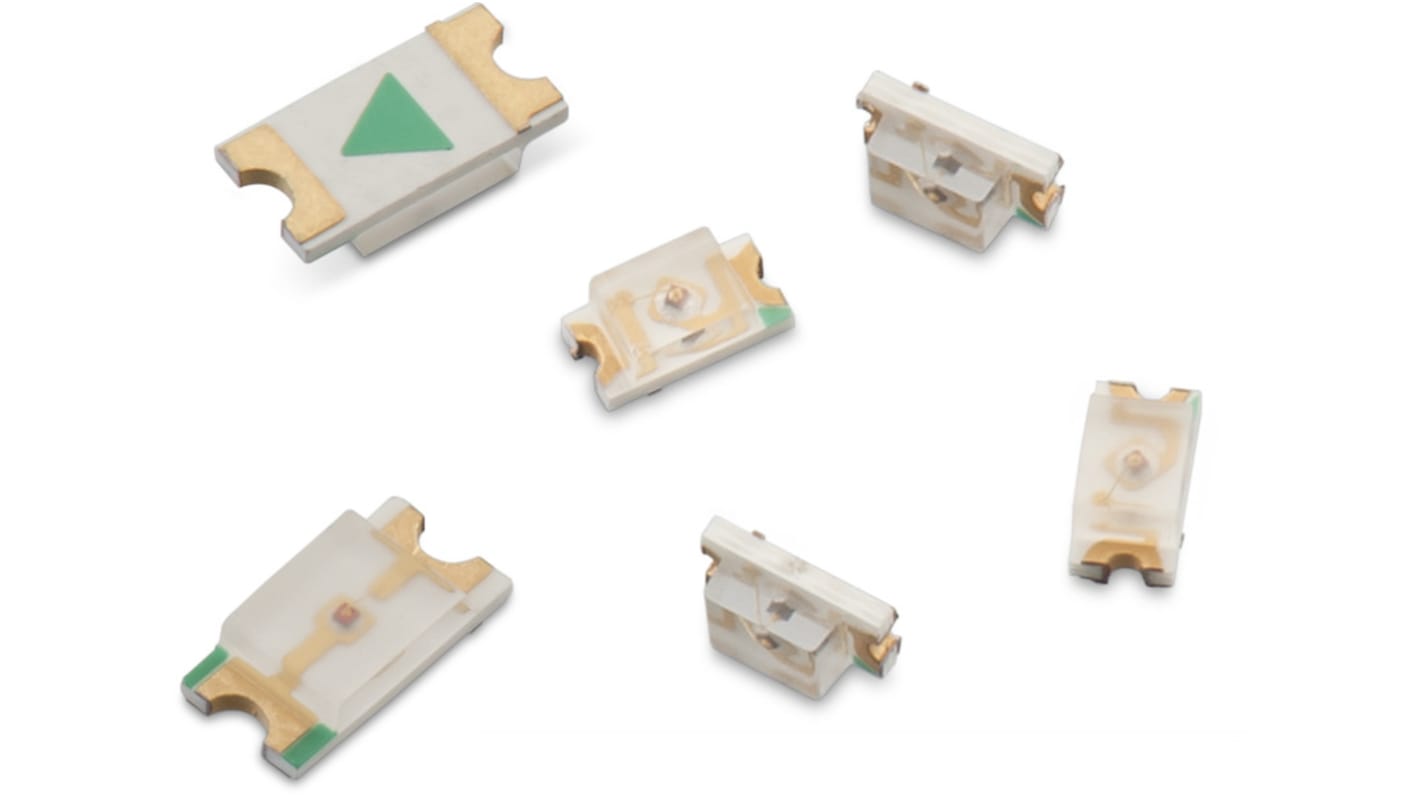 LED Ambre, CMS, 1608 (0603), 2,4 V