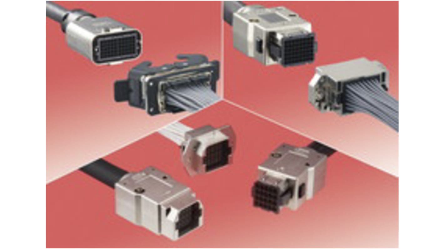 Hirose PQ50 Male 3A Crimp Contact Minimum Wire Size 0.3mm² Maximum Wire Size 0.5mm² for use with Heavy Duty Power