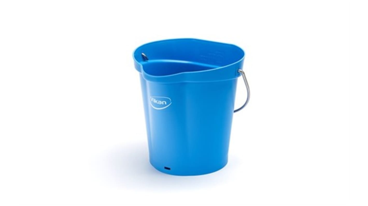 6L Plastic Blue Bucket With Handle