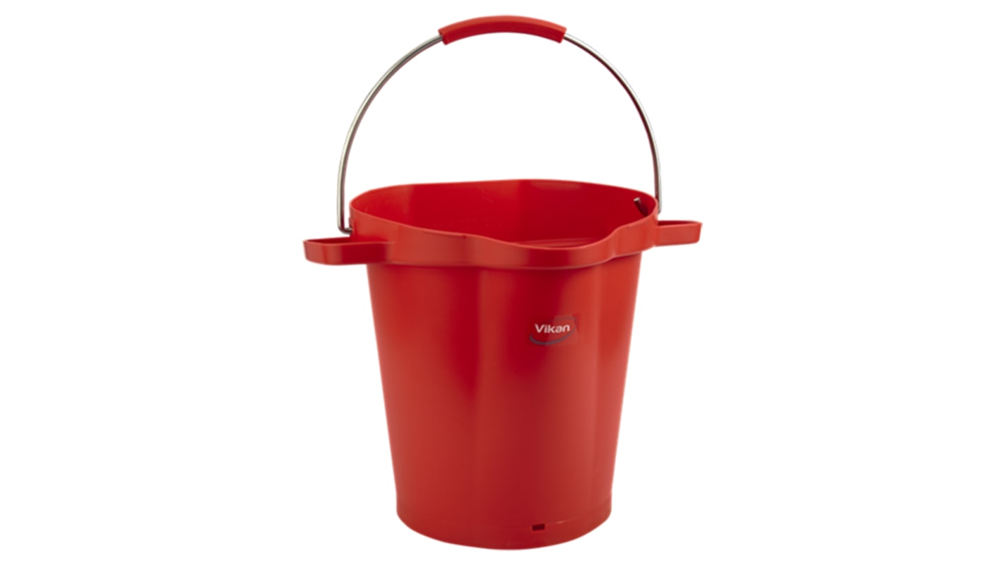 20L Rød Spand med håndtag
