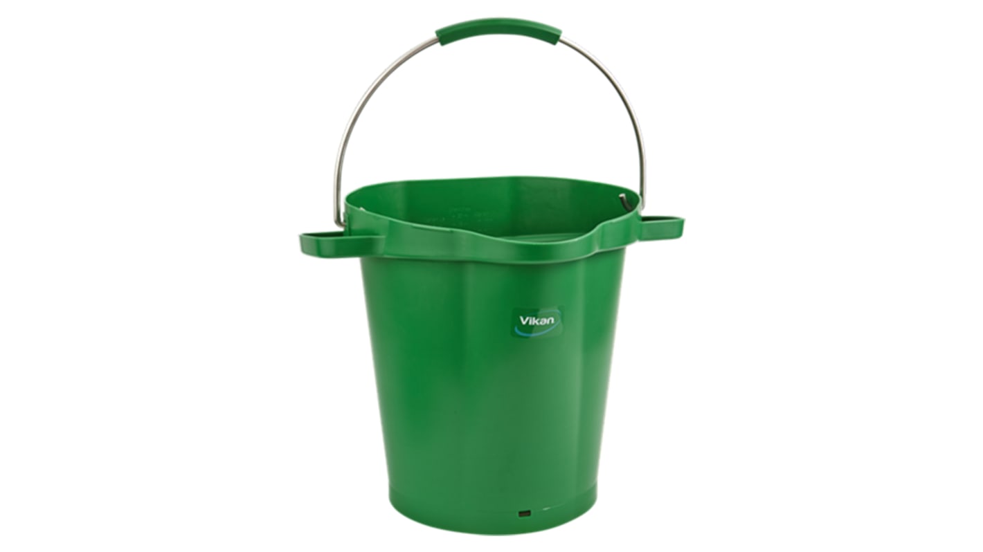 20L Plastic Green Bucket With Handle