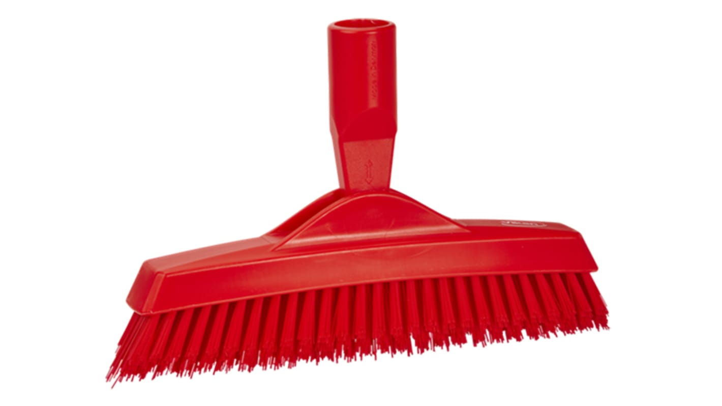 Cepillo Limpiador Vikan 70404 Rojo, 40mm Cepillo para fisuras, Poliéster para Suelos Sí