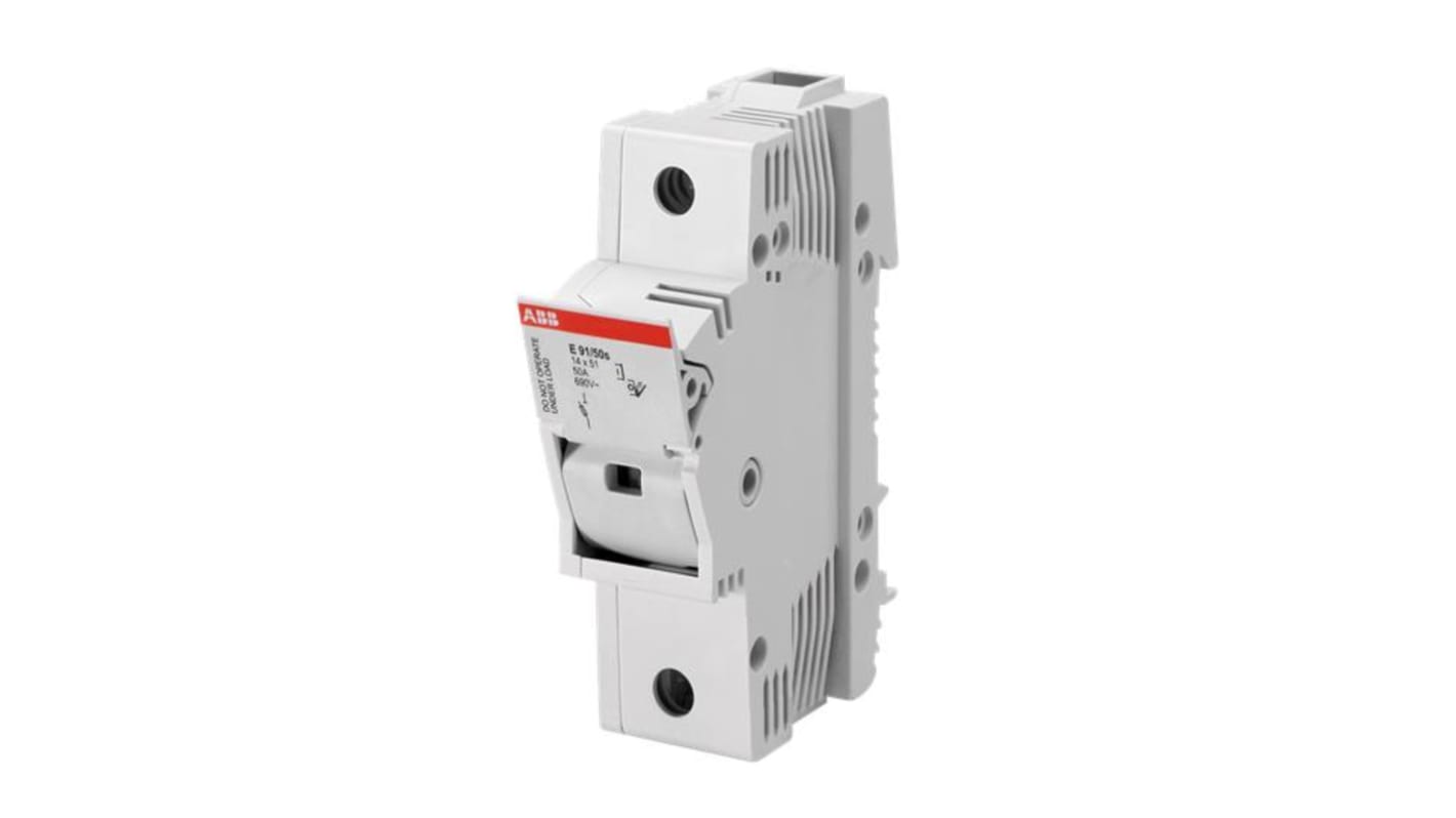 Interrupteur-sectionneur ABB 2CSM, 1P, 50A, 690V c.a.