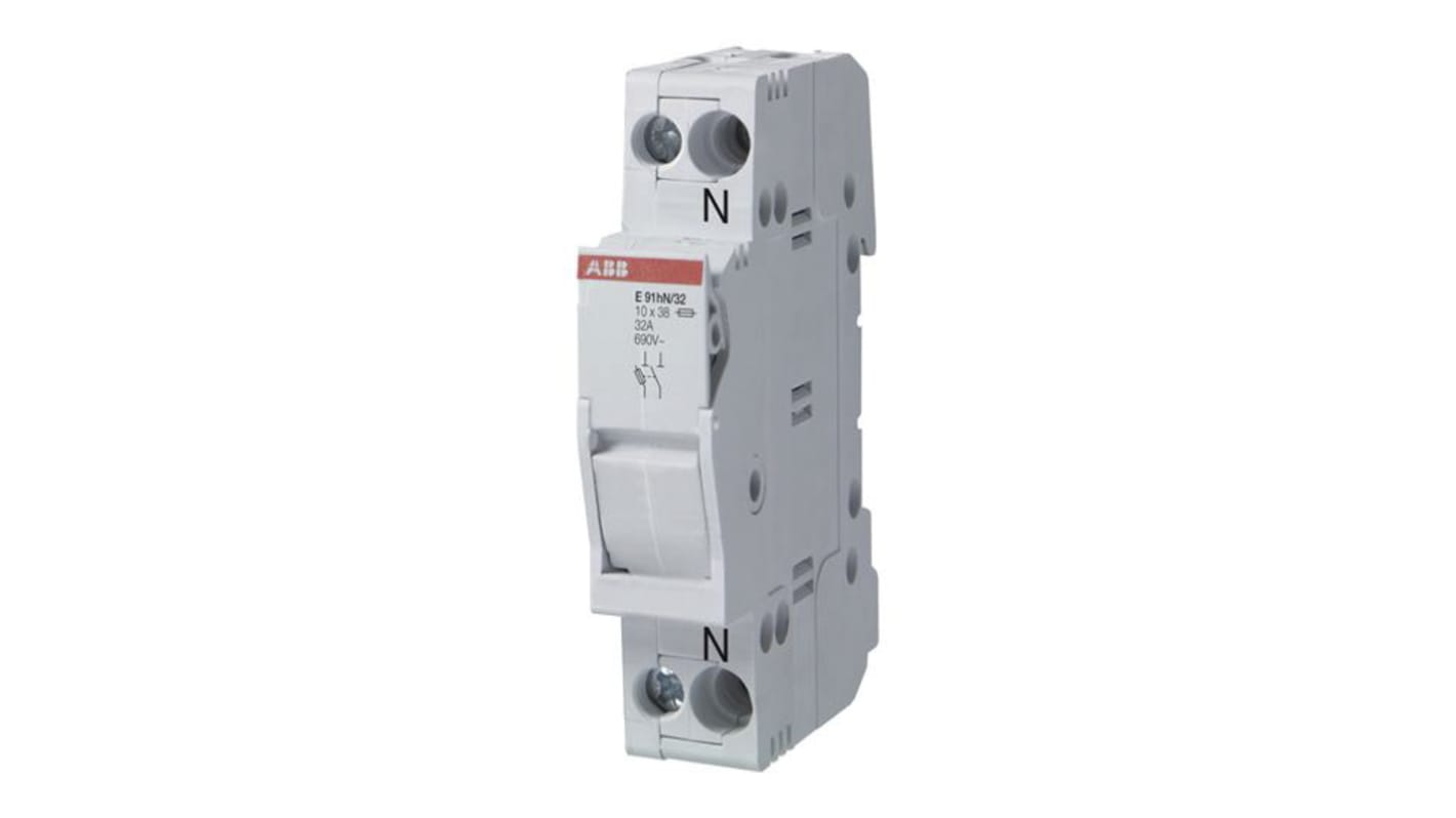 Interrupteur-sectionneur ABB 2CSM, 4 P, 50A, 690V c.a.