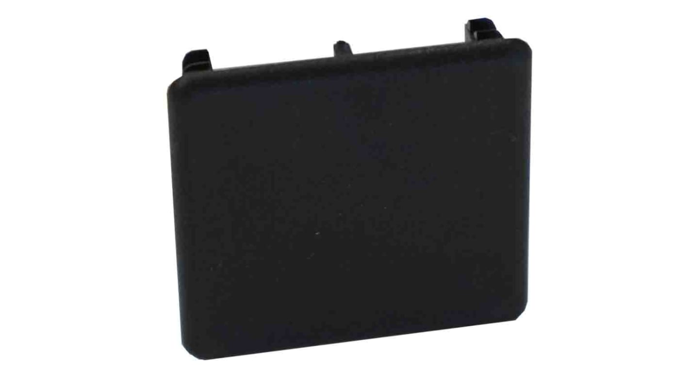 RS PRO Black PVC End Cap, Fits Channel Size 41x21mm