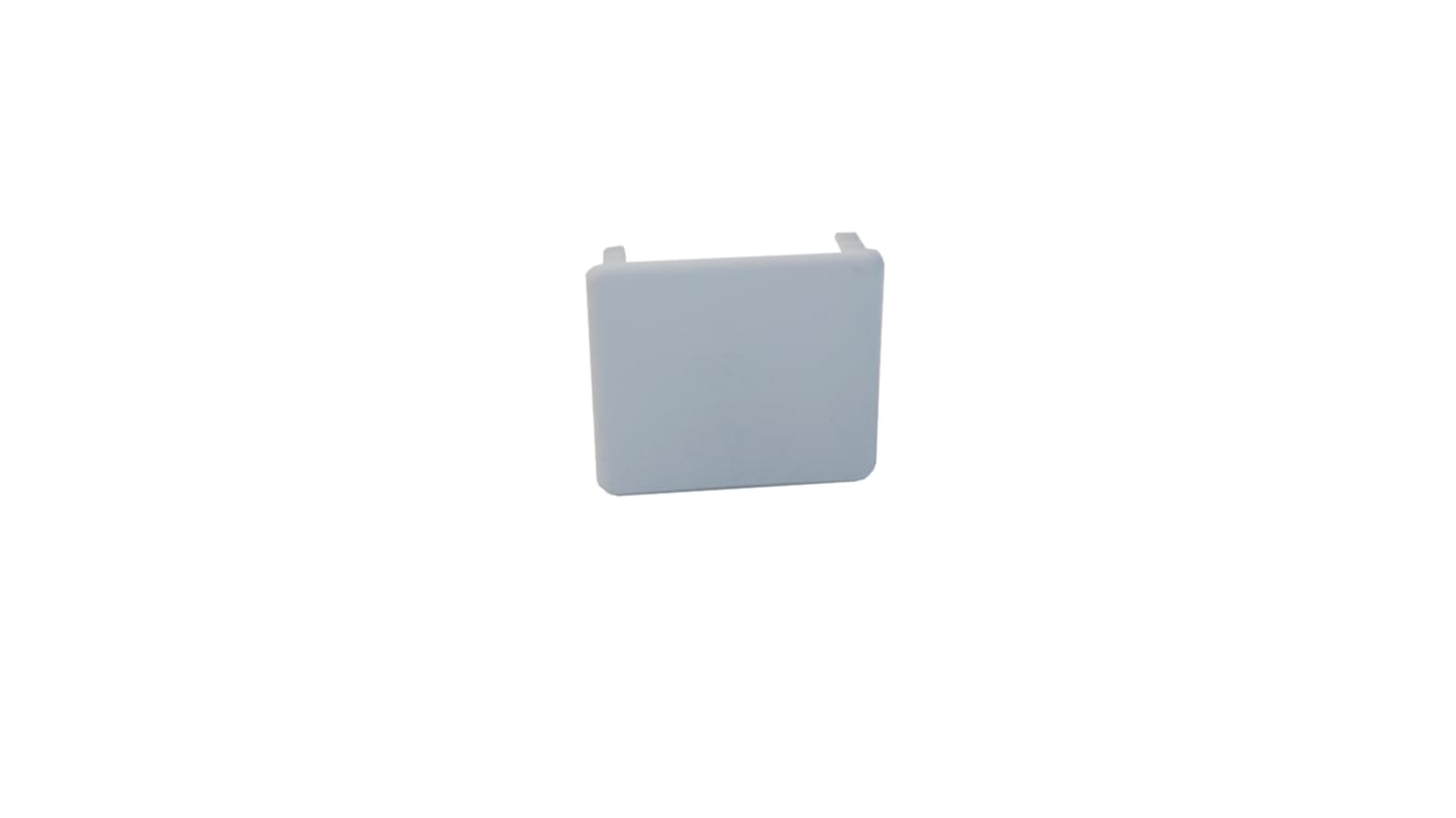 RS PRO White PVC End Cap, Fits Channel Size 41 x 21mm