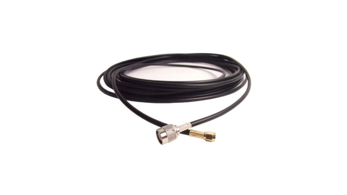 Siretta ASM Series Male TNC to Male SMA Coaxial Cable, 3m, LLC200 Coaxial, Terminated