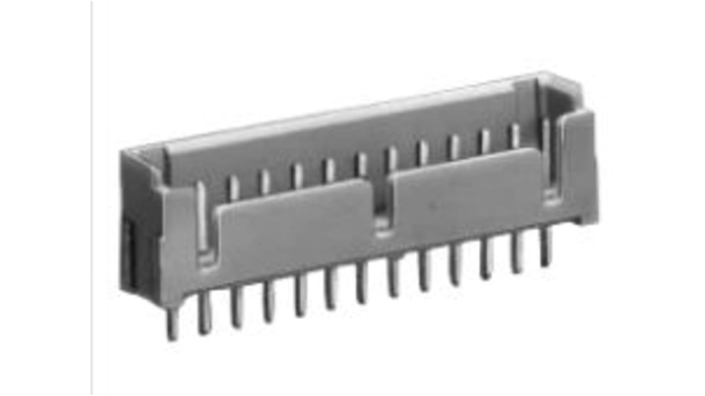 Hirose DF1BZ Series Straight Through Hole PCB Header, 5 Contact(s), 2.5mm Pitch, 1 Row(s), Shrouded