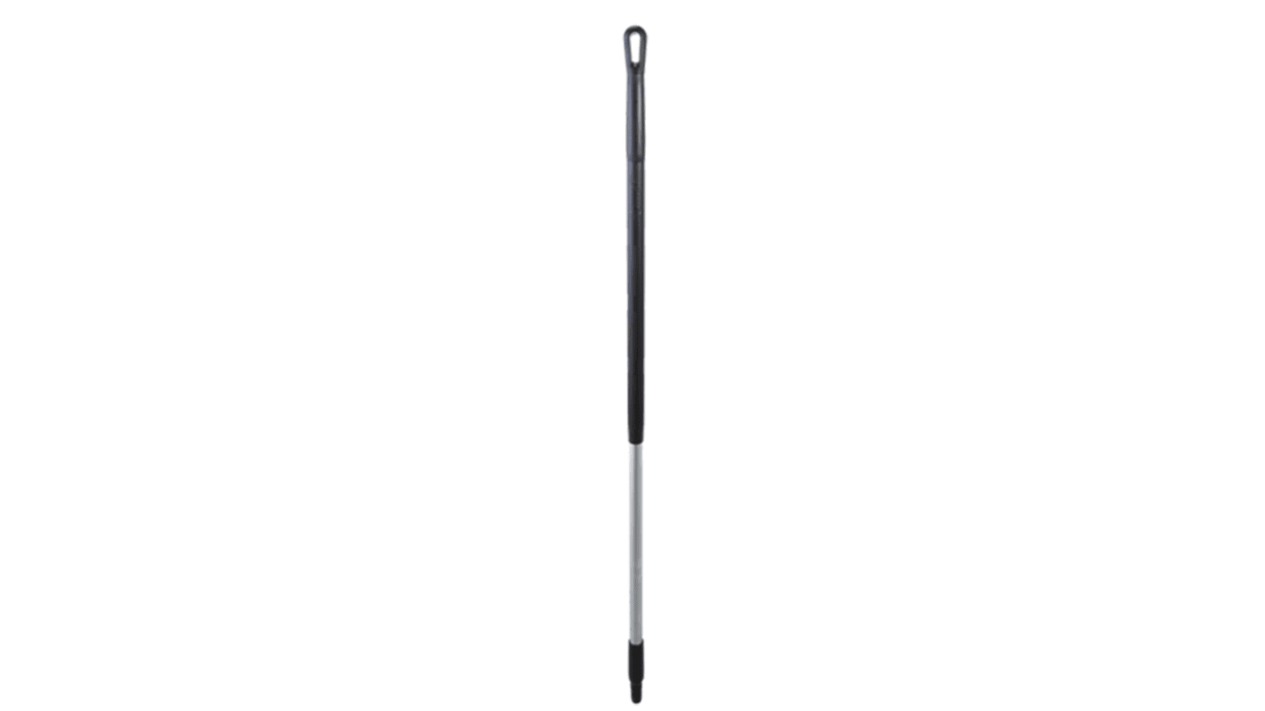 Vikan Black Broom Handle, 1.31m, for use with Vikran Brooms, Vikran Squeegees