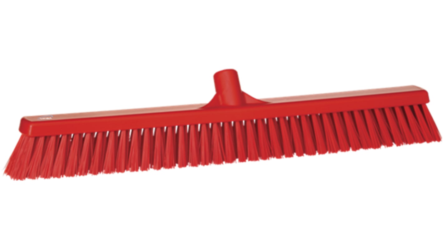 Vikan Broom, Red for General Purpose