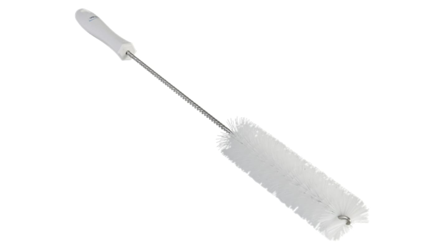 Vikan White Bottle Brush, 510mm x 40mm