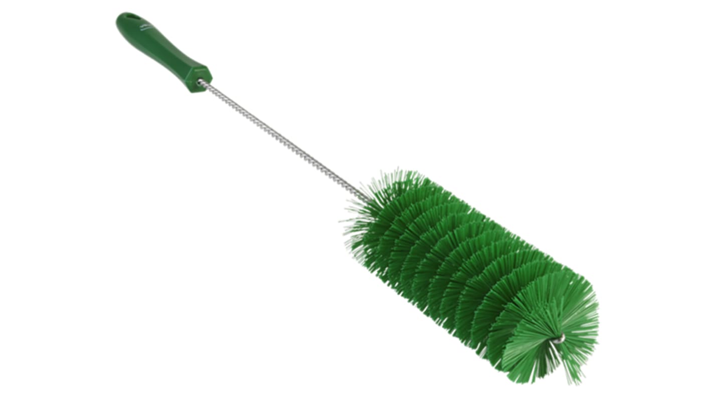 Scovolino Vikan, con setole in Poliestere di 27mm, colore Verde