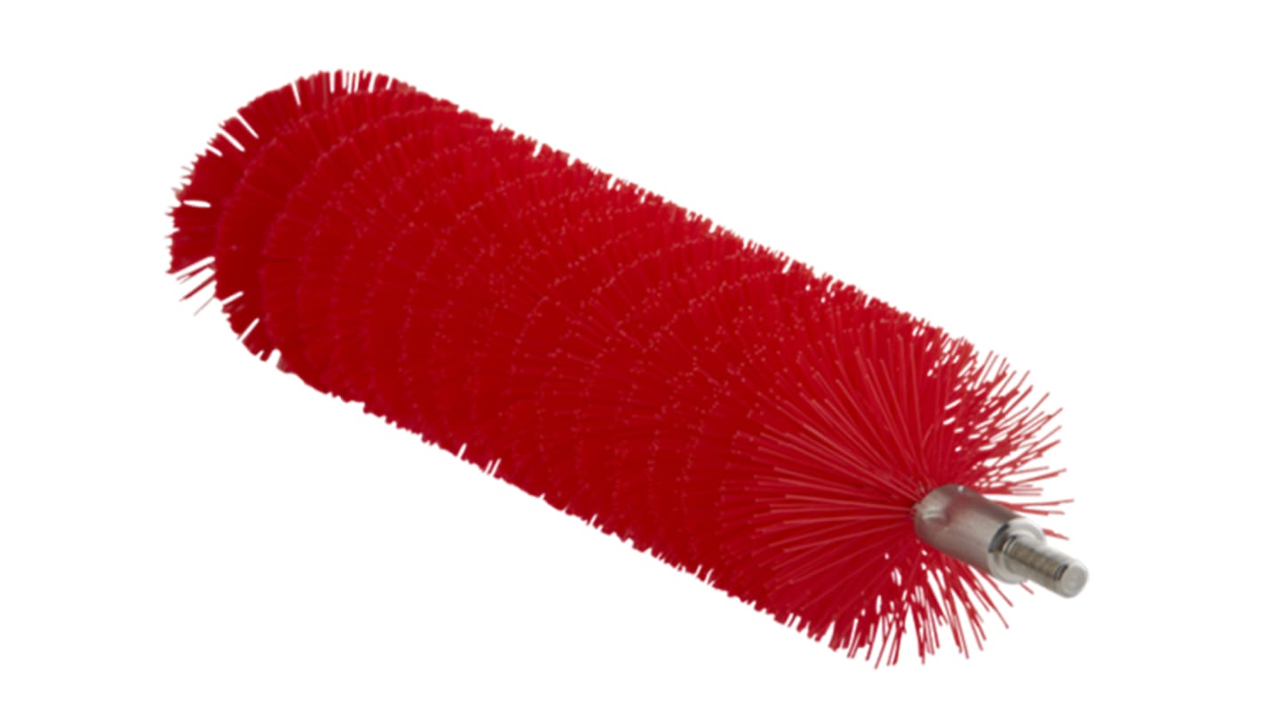 Vikan Red Bottle Brush, 200mm x 40mm