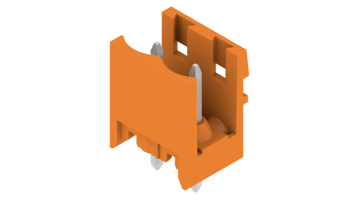Weidmuller, 5.08mm Pitch, SL, 2 Way, , Pluggable Terminal Block, Header, Through Hole, Solder Termination, 1146320000