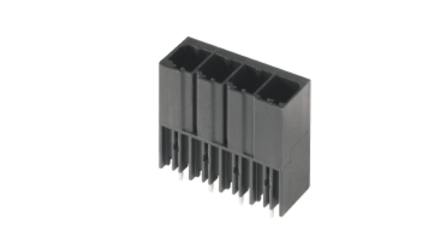 Weidmuller, 7.62mm Pitch, SV, 6 Way, , PCB Connector, Header, Through Hole, Solder Termination, 1930640000