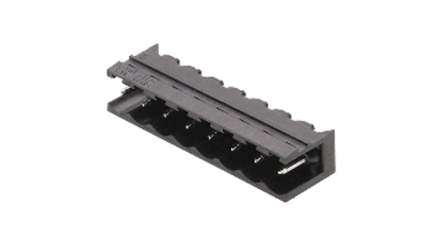 Weidmuller 5.08mm Pitch 13 Way Pluggable Terminal Block, Header, Through Hole, Solder Termination