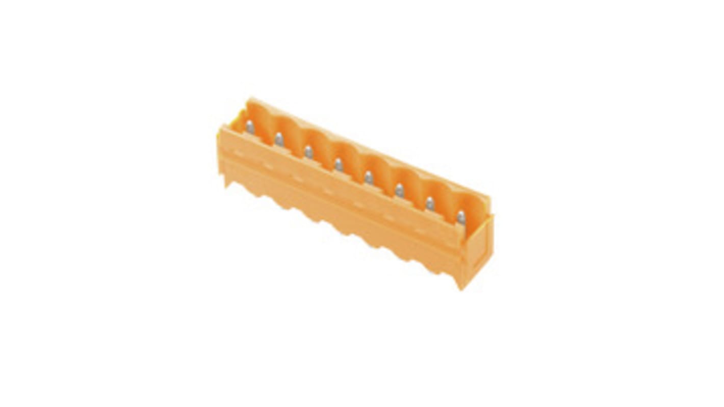 Weidmuller, 5.08mm Pitch, SL, 5 Way, , Pluggable Terminal Block, Header, Through Hole, Solder Termination, 1143790000