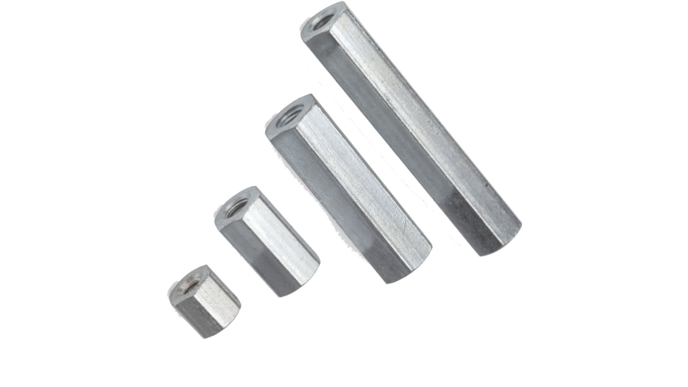 Wurth Elektronik Threaded Standoff, M4 Thread, 80mm Body, Steel, Female/Female