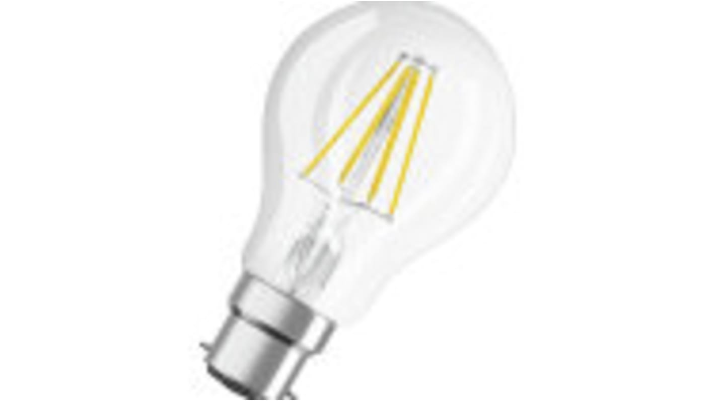 Osram B22 LED GLS Bulb 4 W(40W), 2700K, Warm White, GLS shape