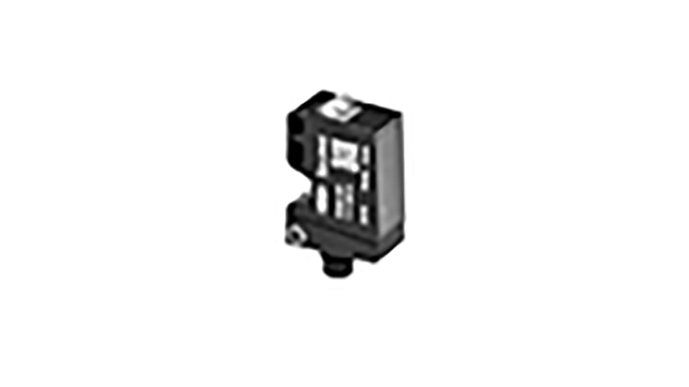 Rs-Online Sensore fotoelettrico Rettangolare Baumer a soppressione di sfondo rilevamento 15 mm → 250 mm