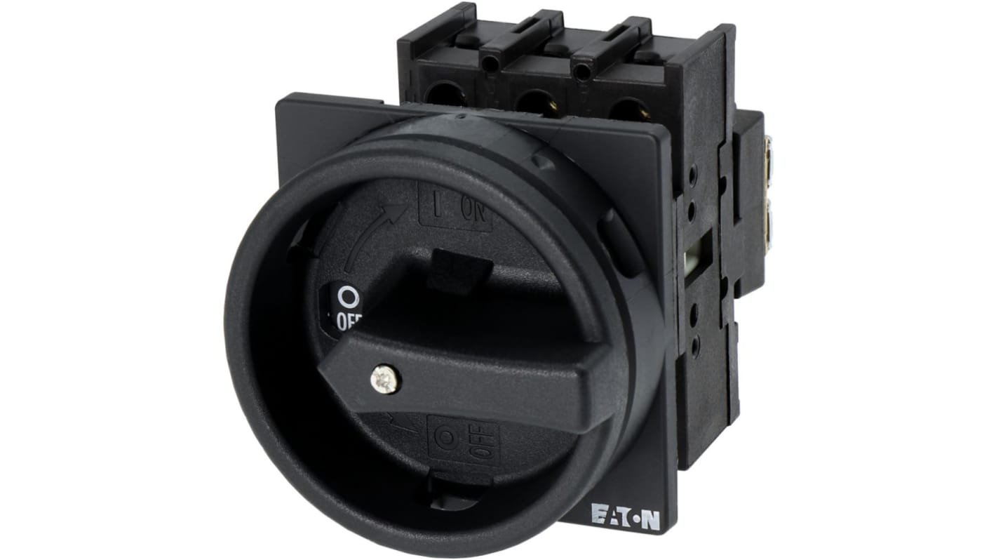 Eaton 3P Pole Flush Mount Isolator Switch - 25A Maximum Current, 13kW Power Rating, IP65