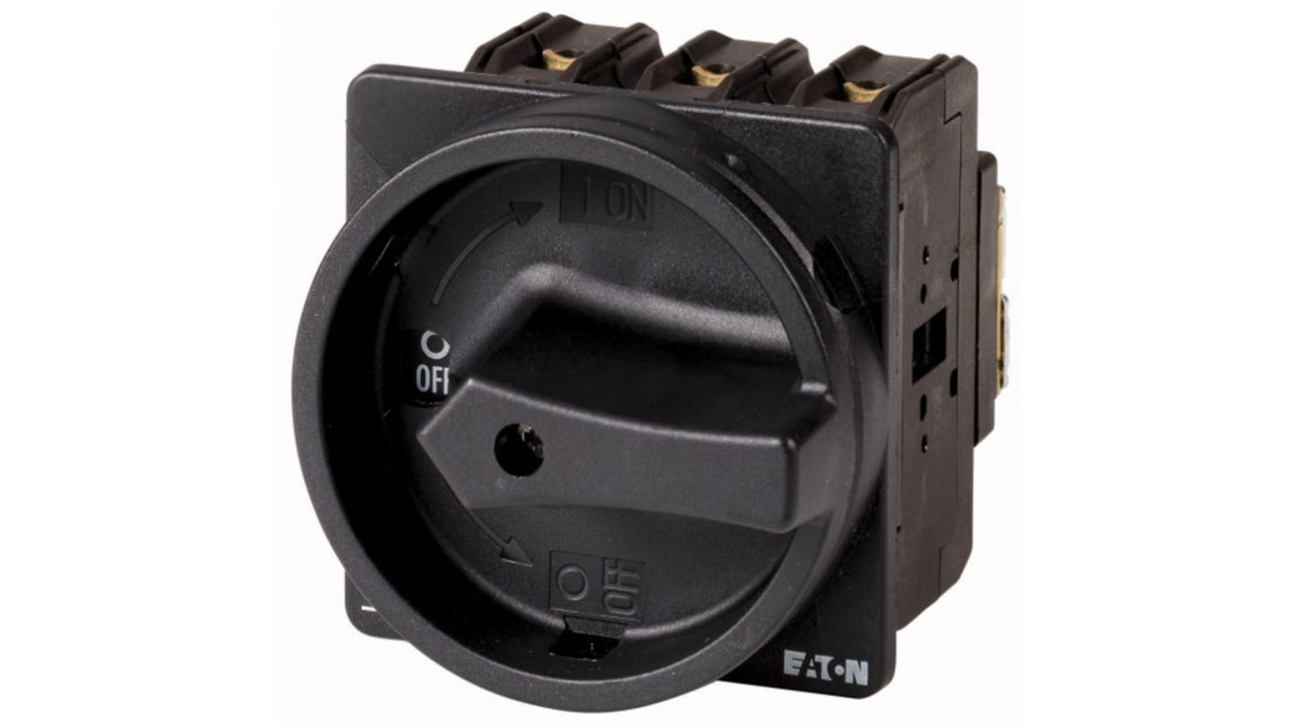 Eaton 3P Pole Flush Mount Isolator Switch - 63A Maximum Current, 30kW Power Rating, IP65