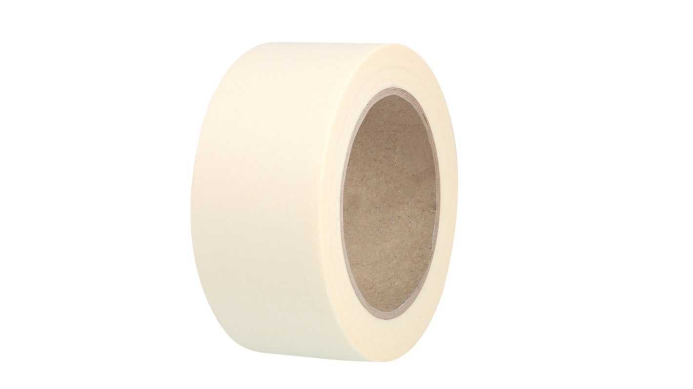 RS PRO Duct Tape, 25m x 50mm, White