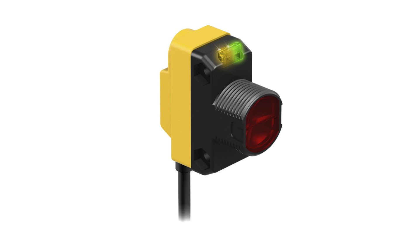 Rs-Online Sensore fotoelettrico Rettangolare Banner a fascio diretto rilevamento 50 mm uscita NPN