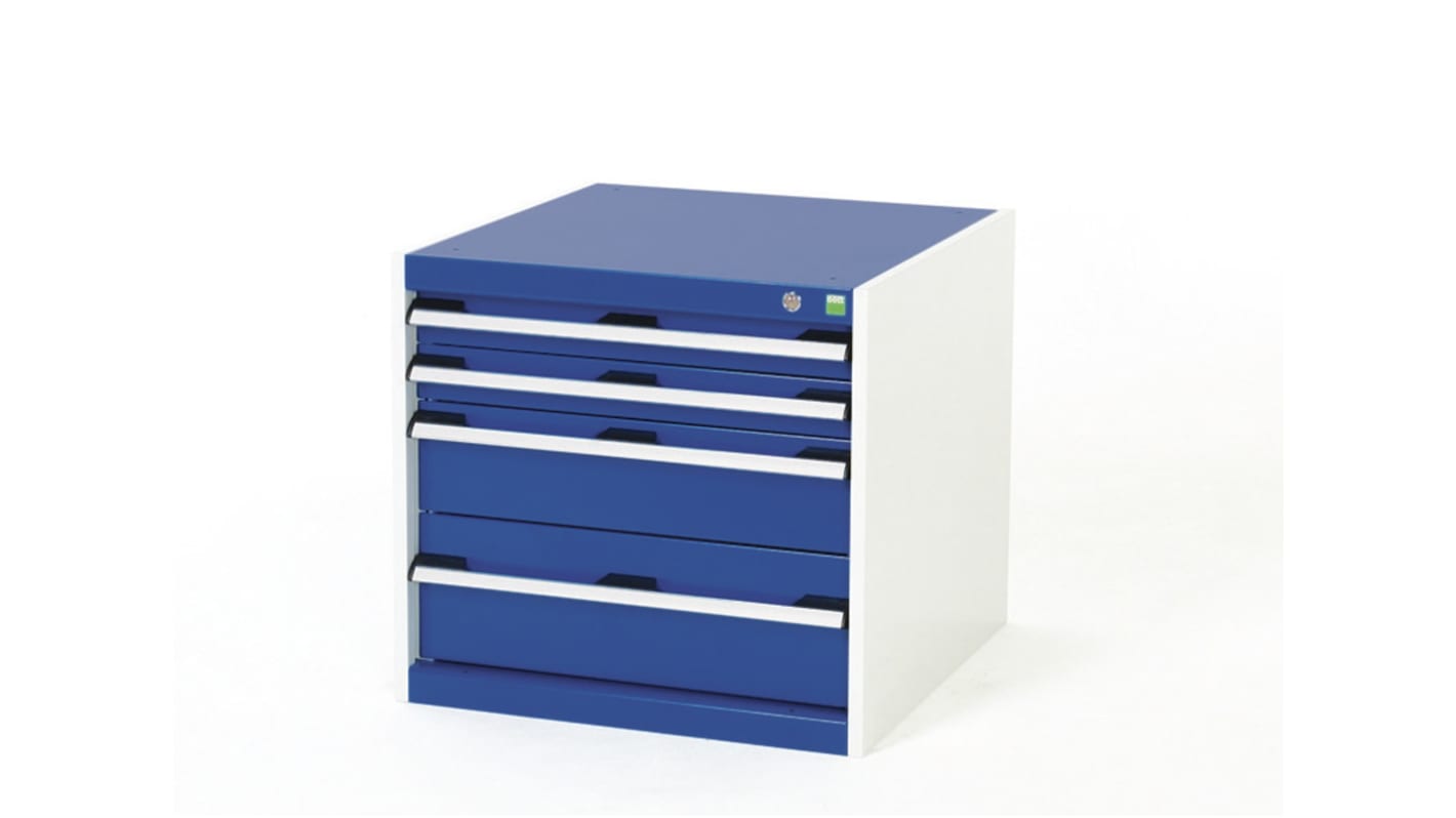 Bott Drawer Unit, 600mm x 650mm x 650mm, Blue, Grey