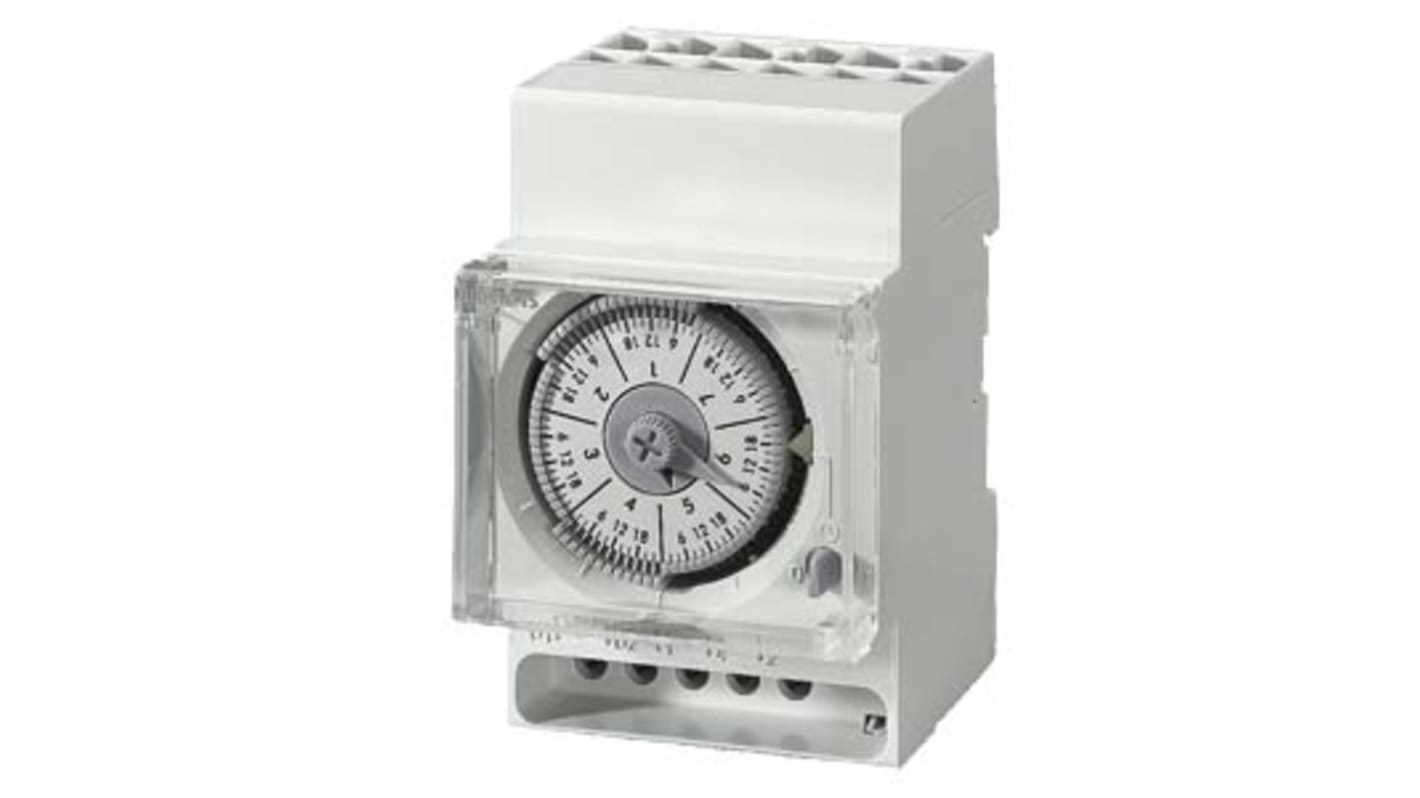 Siemens Analog DIN-Schienen-Zeitschaltuhr, Tage, 230 V, 1-Kanal