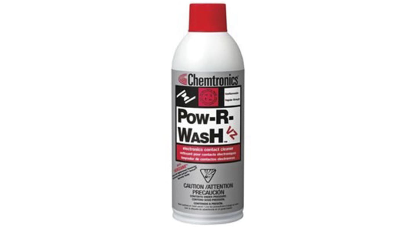 Chemtronics Pow-R-Wash VZ, Typ Reiniger für elektrische Kontakte Kontaktspray, Spray, 340 g