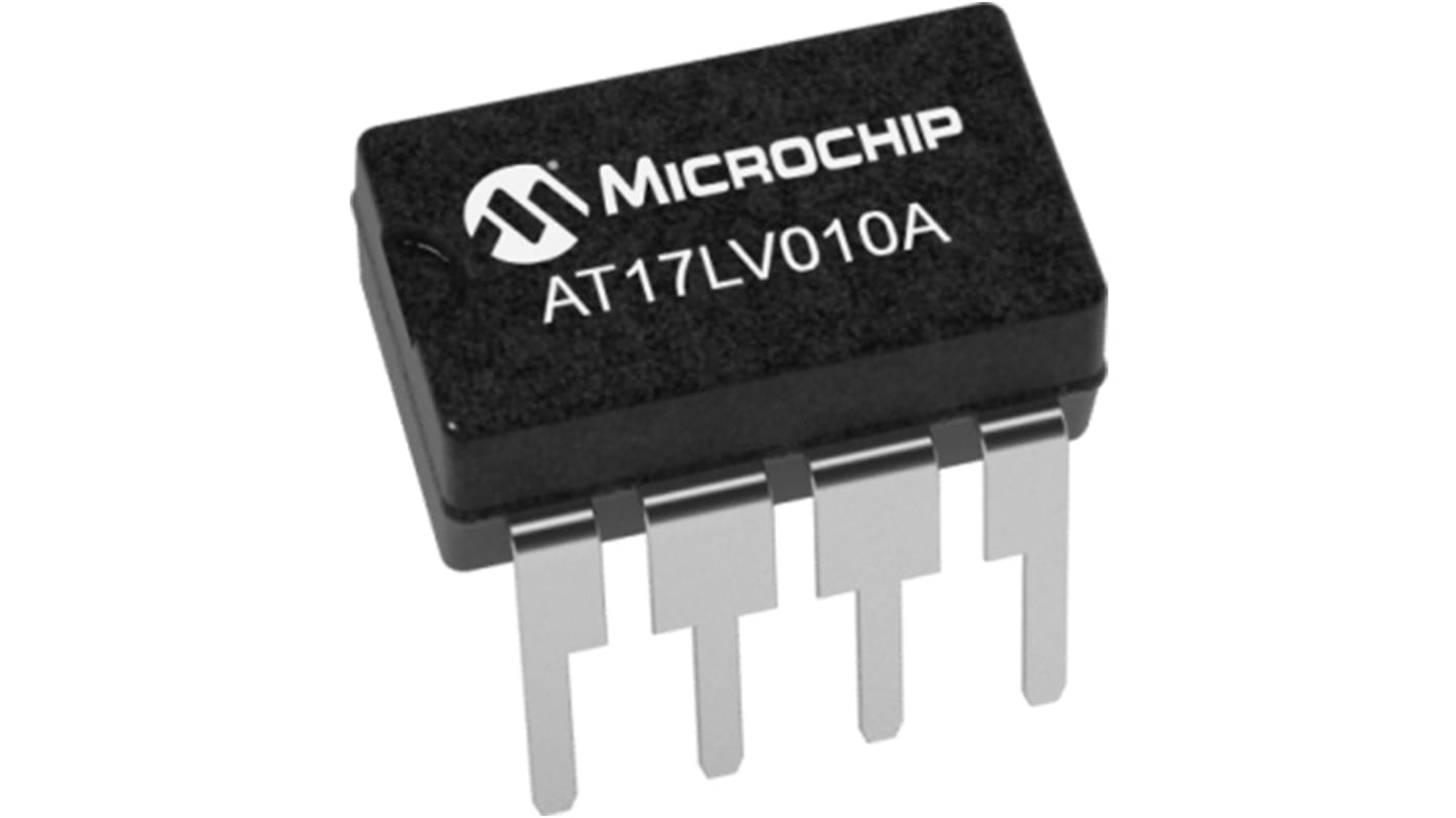 Microchip 1MbitEEPROM存储器, 2 线接口, PDIP封装, 8引脚, 通孔安装