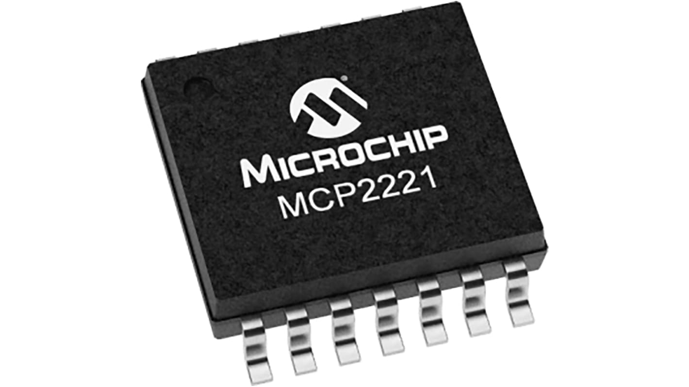 Controller USB Microchip, protocolli I2C, UART, TSSOP, 14 Pin