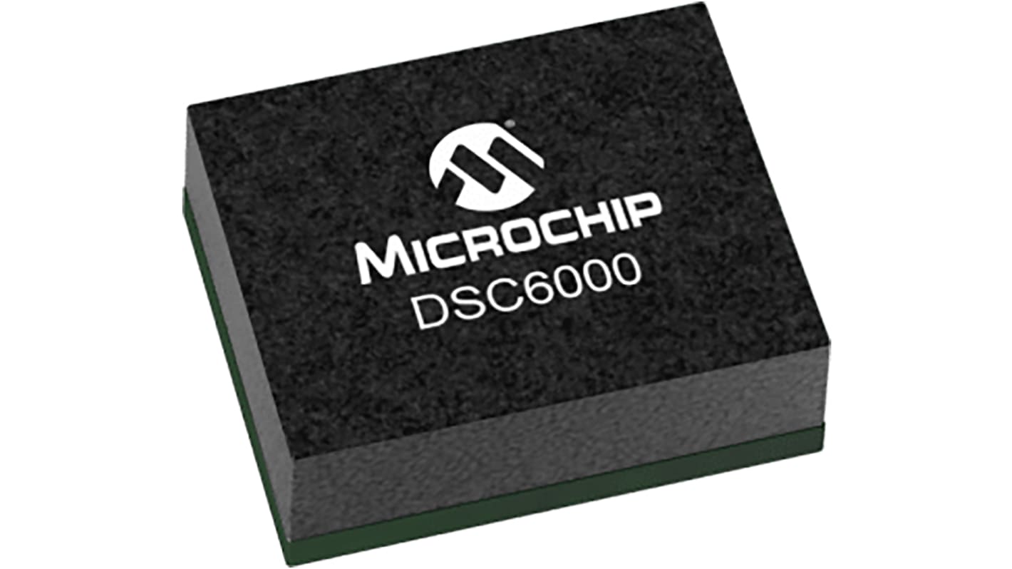 Microchip 80MHz MEMS Oscillator, 4-Pin VLGA, DSC6003JI2A-012.0000