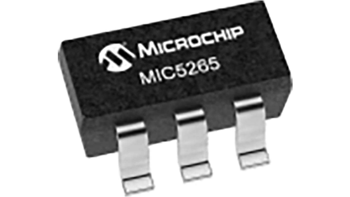 Microchip MIC5265-1.8YD5-TR, 1 Low Dropout Voltage, Voltage Regulator 150mA, 1.8 V 5-Pin, SOT-23