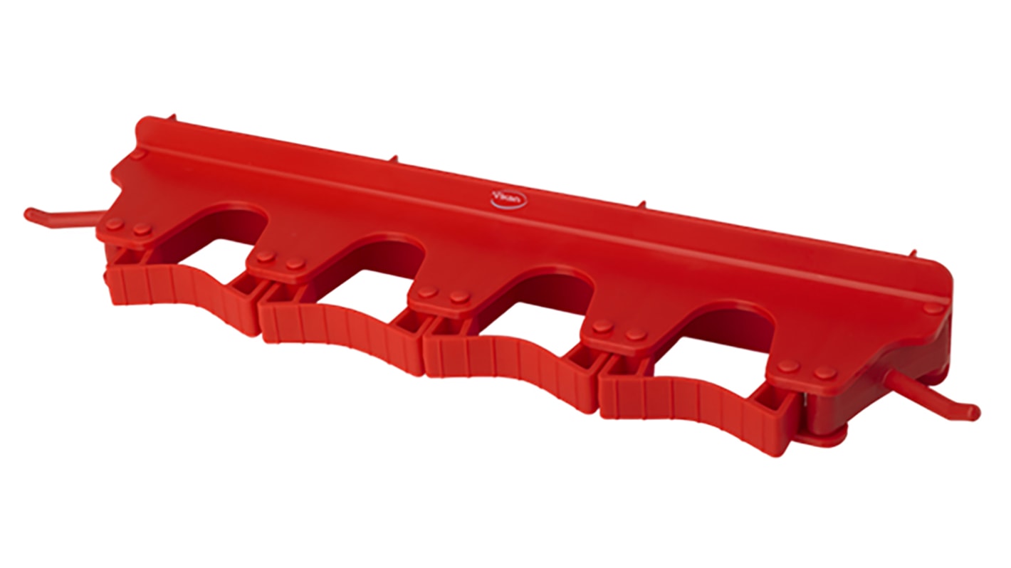 Vikan 10184 Mop Holder, Red