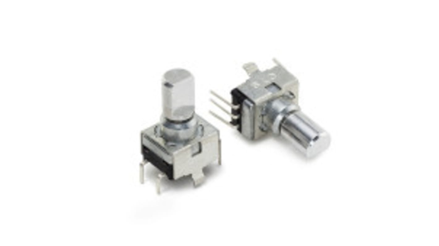 CTS 290 SPST Rotary Switch, 10 mA, PC Pin