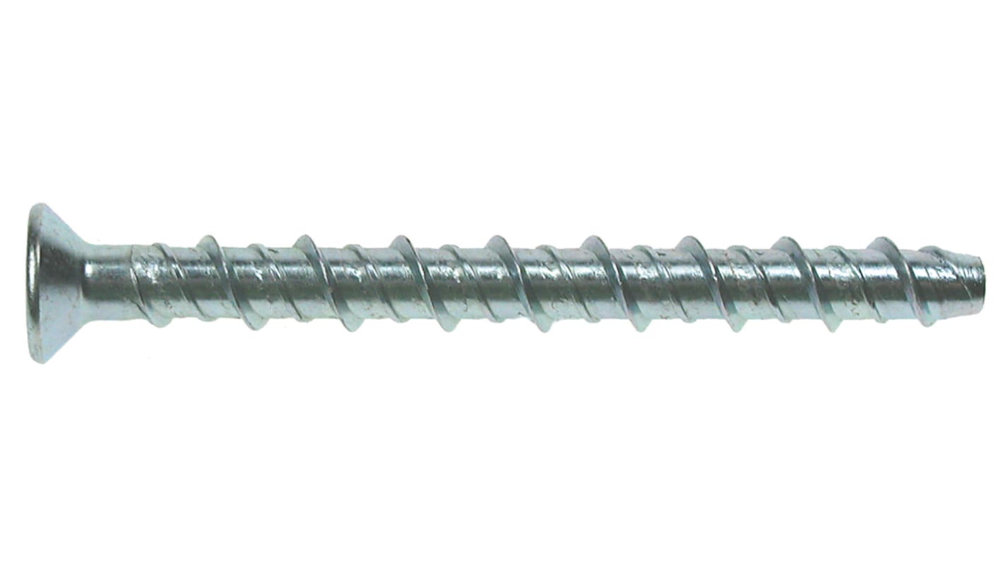 RS PRO Ankerbolt 8 x 50mm x 50mm, 10mm Fixing Hole