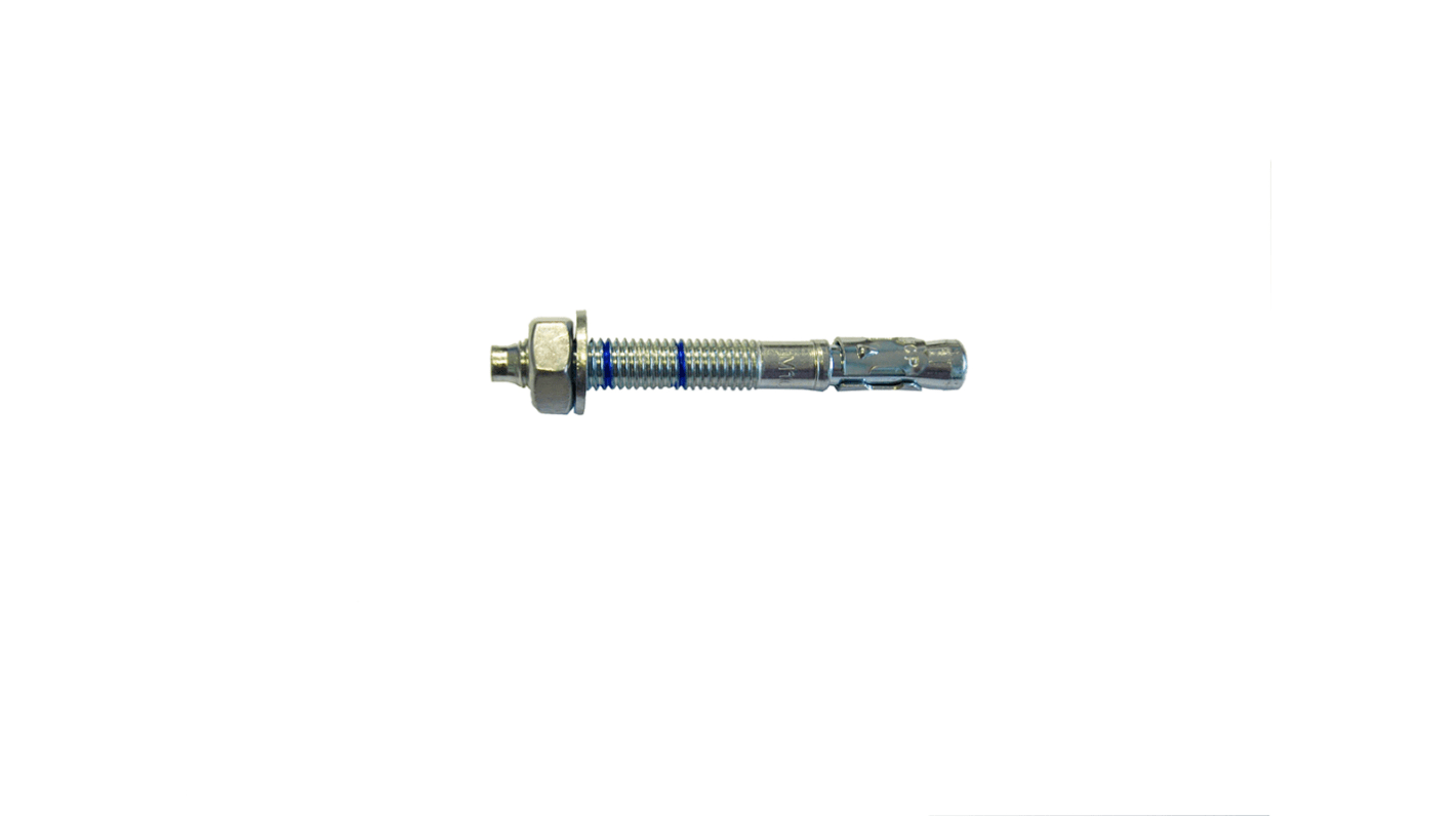 RS PRO Through Bolt 8 x 75mm x 75mm, 9mm Fixing Hole