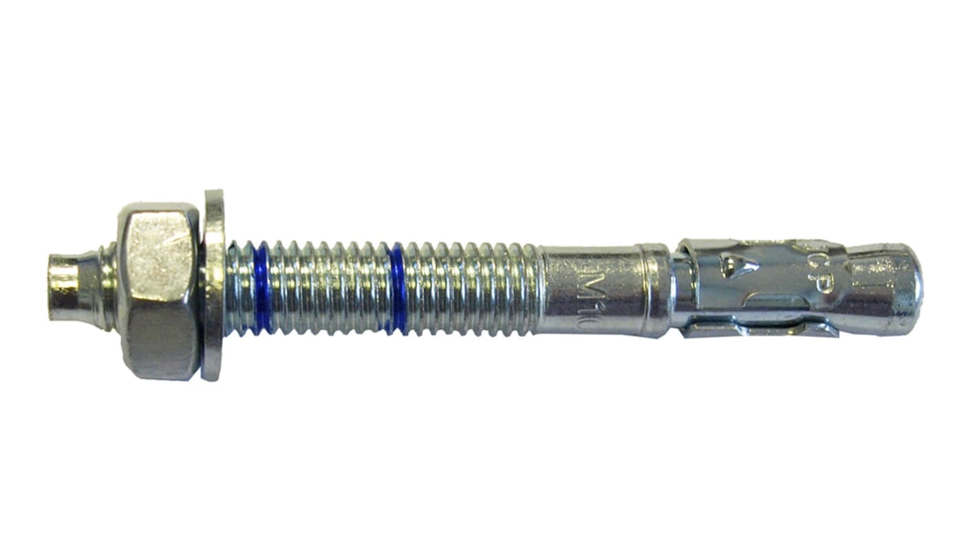 Śruba przelotowa dł 100mm 10 x 100mm Ø 12mm RS PRO Śruba przelotowa