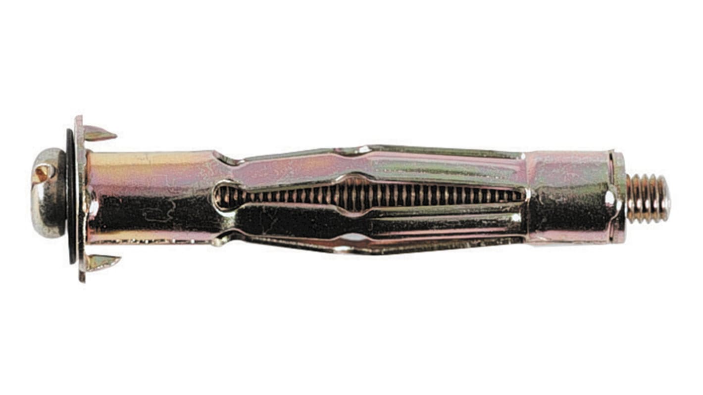 Kotwa do kamienia dł 60mm M6 x 60 Metal Ø 10mm RS PRO Kotwica ścienna
