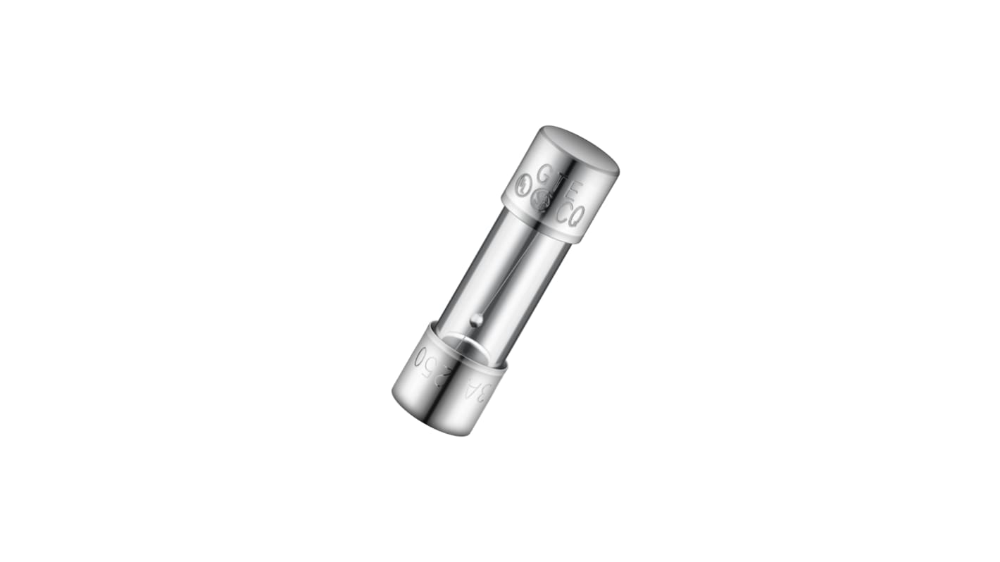 RS PRO 5A T Glass Cartridge Fuse, 5 x 20mm